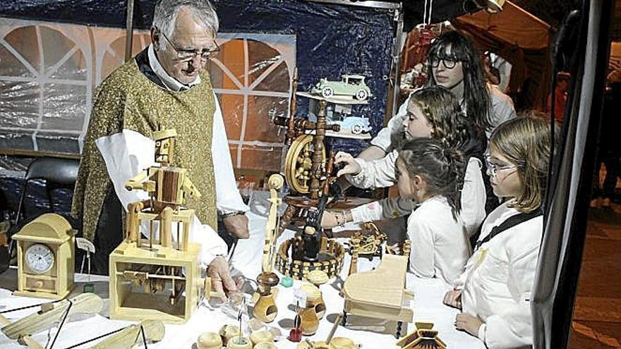 Imagen del mercado de artesanos.