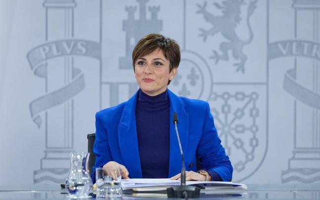 La ministra de Política Territorial y portavoz del Gobierno español, Isabel Rodríguez.