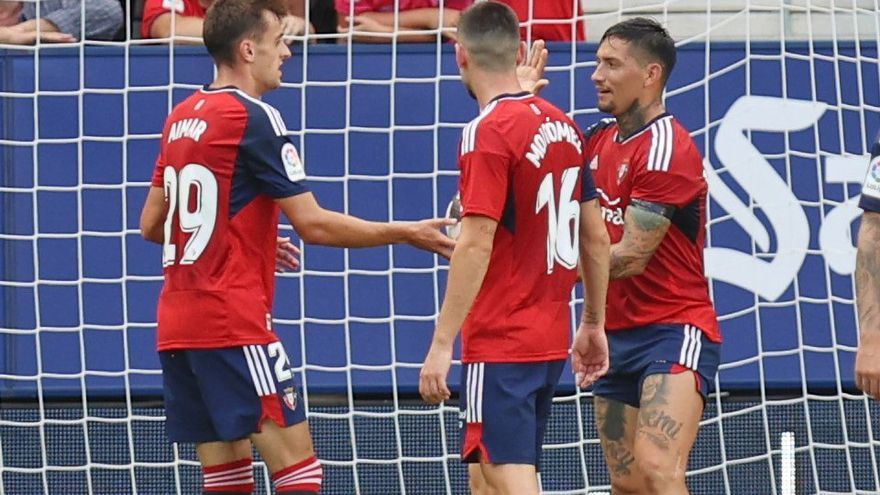 Aimar, Moi y Chimy, antes del primer penalti.