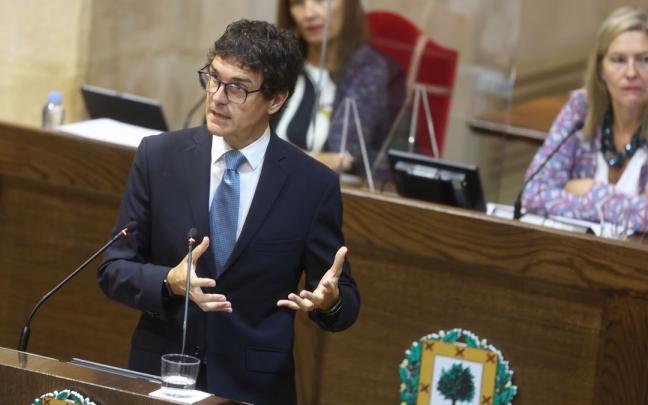 El diputado general de Bizkaia, Unai Rementeria. / BORJA GUERRERO El diputado general de Bizkaia, Unai Rementeria. / BORJA GUERRERO