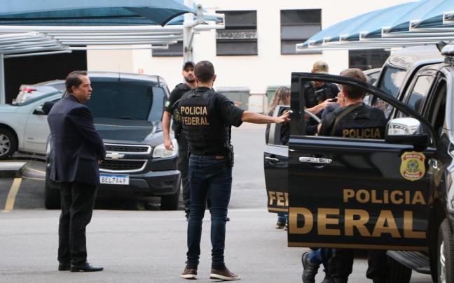 Agentes de policía brasileños. Agentes de policía brasileños.