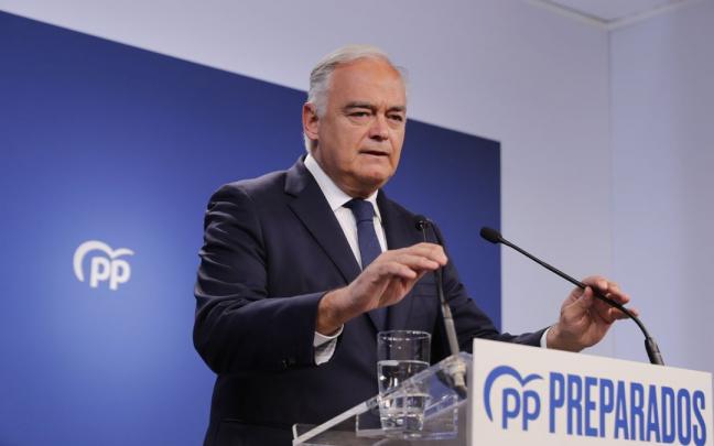 El vicesecretario Institucional del PP, Esteban González Pons. El vicesecretario Institucional del PP, Esteban González Pons.