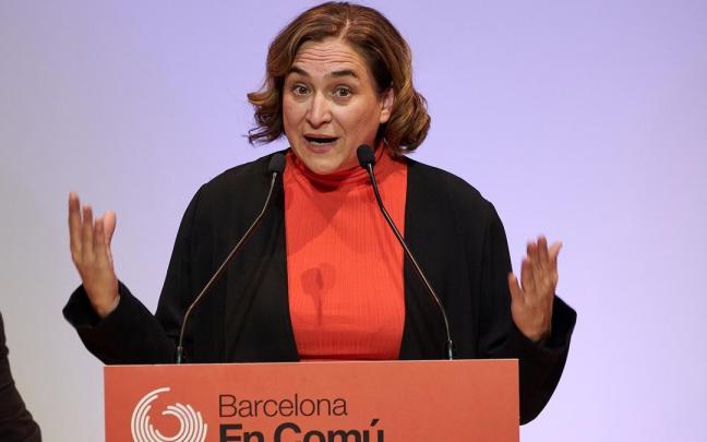 La alcaldesa de Barcelona, Ada Colau.