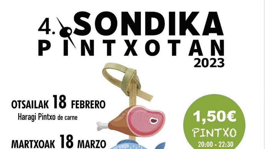 Sondika elige los mejores pintxos del pueblo