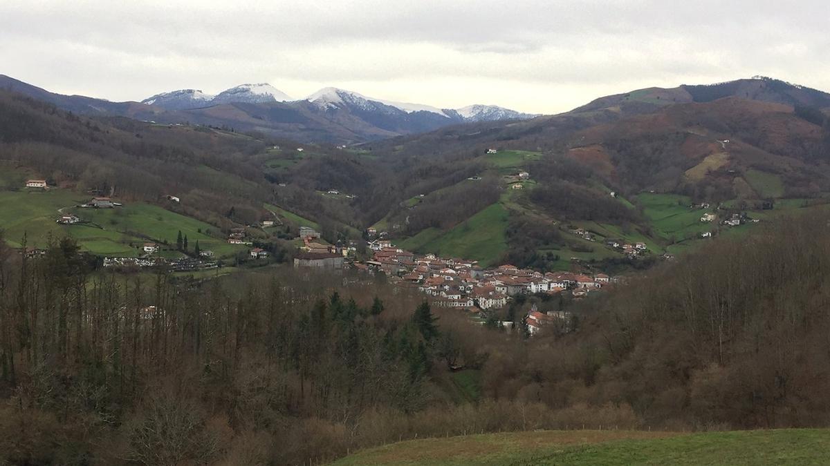 Panorámica de Lesaka.