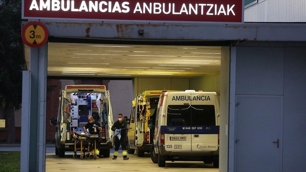 El hombre falleció en el traslado en ambulancia.