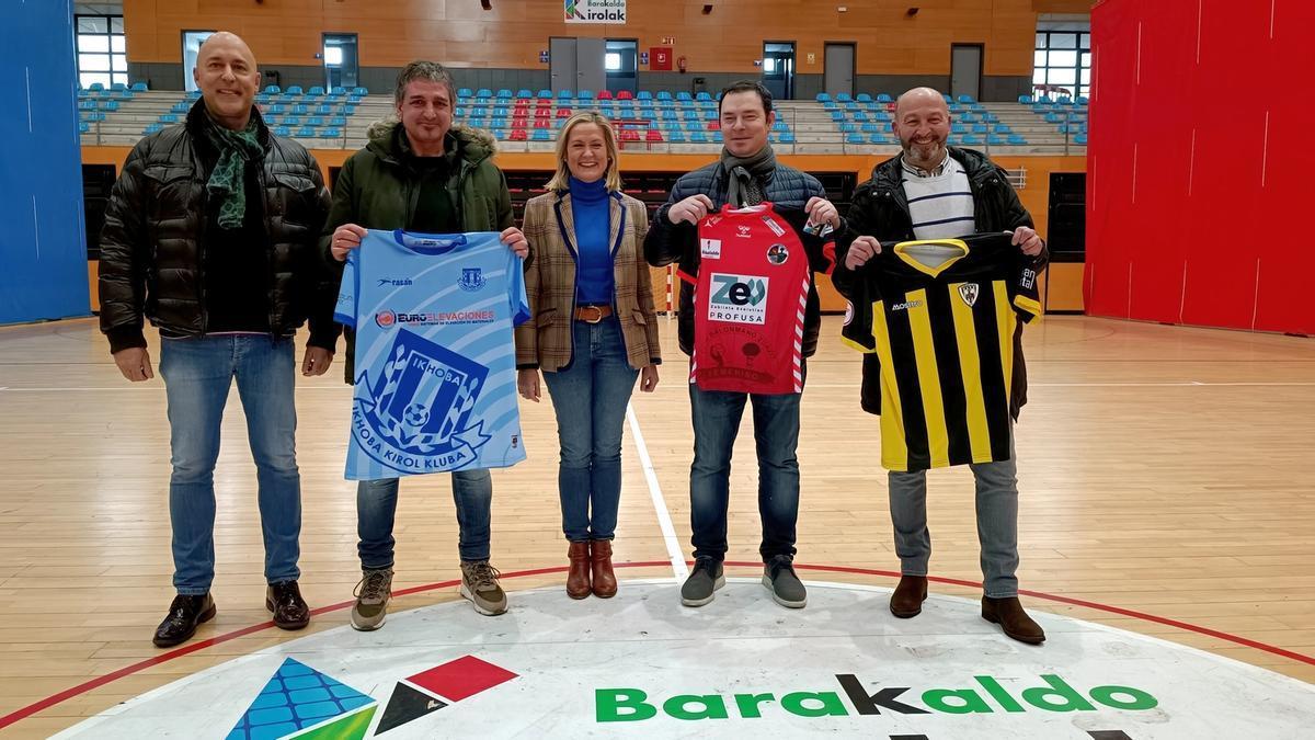 Ikhoba, Balonmano Zuazo y Barakaldo CF organizan las actividades de este fin de semana.