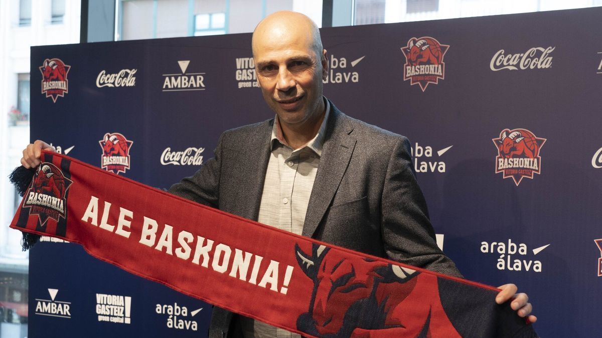 Joan Peñarroya, entrenador del Baskonia.