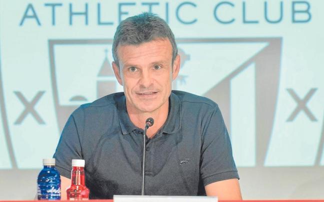 El presidente del Athletic, Jon Uriarte. | FOTO: EFE