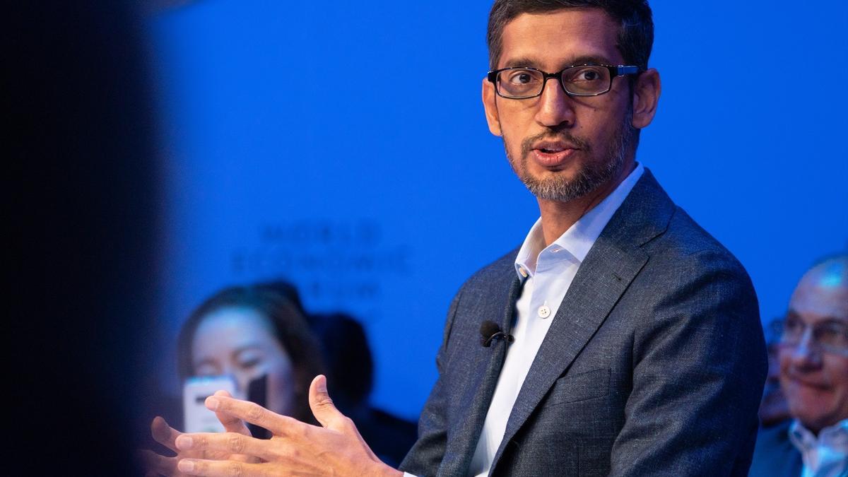 El consejero delegado de Google y su matriz Alphabet, Sundar Pichai.