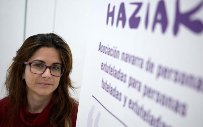 Irati Vidan, presidenta de Haziak.