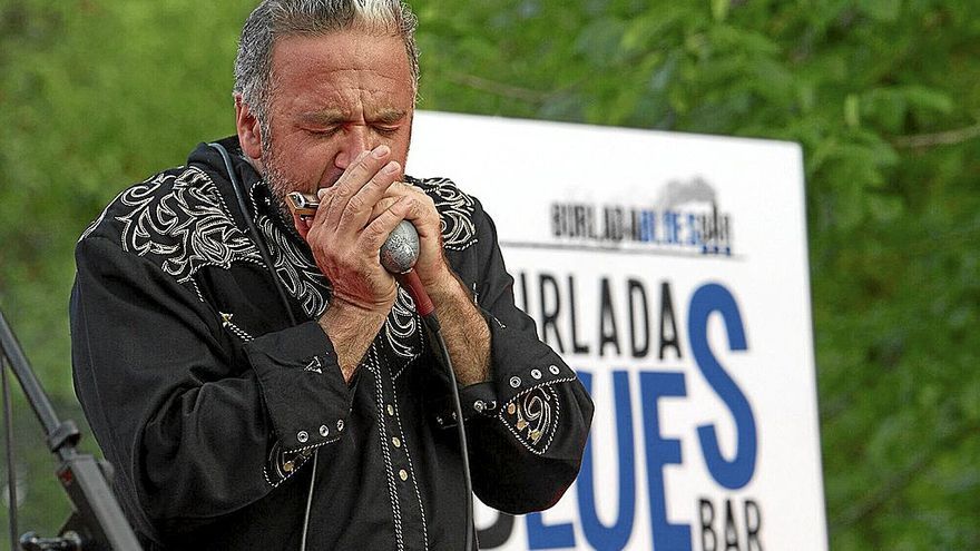 El maestro de la armónica clausura el Burlada Blues Festival