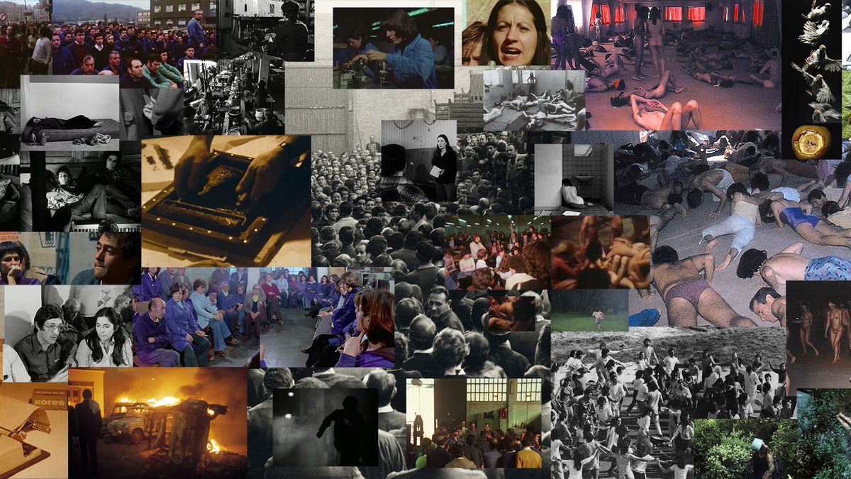 Collage creado para el proyecto 'Anekumen', de Irati Gorostidi.