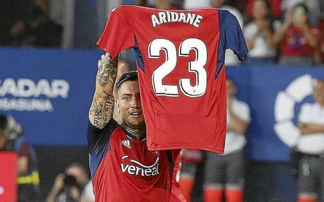 El Chimy Ávila dedica su gol, el primero de la Liga, a Aridane