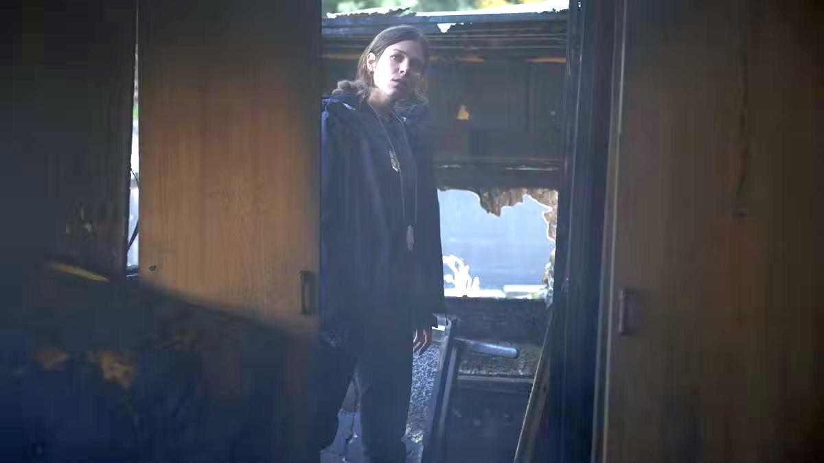 Iria del Río, en otra imagen de 'Infiesto'.