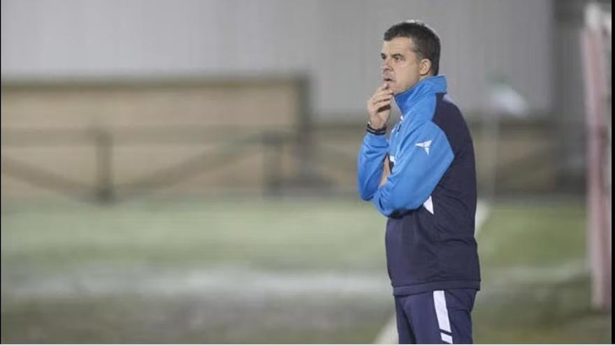 Sergio Vázquez, entrenador del Cirbonero