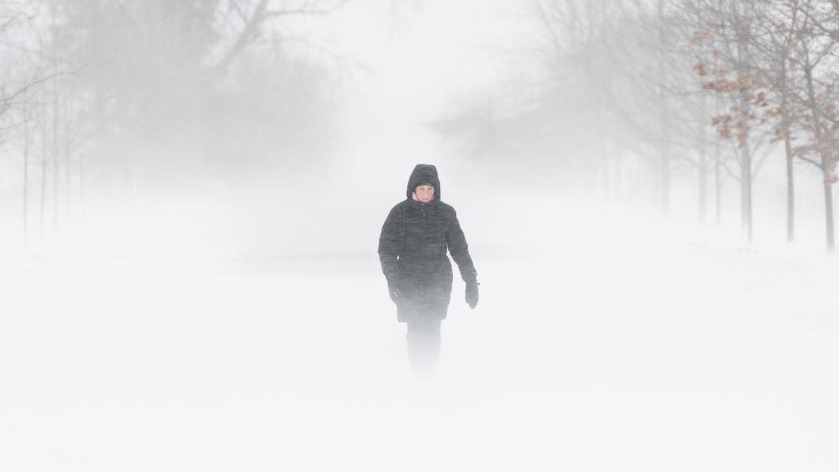 La nieve cubre Canadá tras la tormenta Elliot