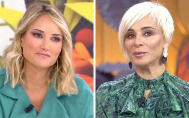 Alba Carrillo y Ana María Aldón. Alba Carrillo y Ana María Aldón.