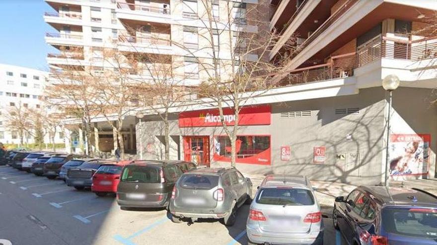 Imagen de un supermercado Alcampo.