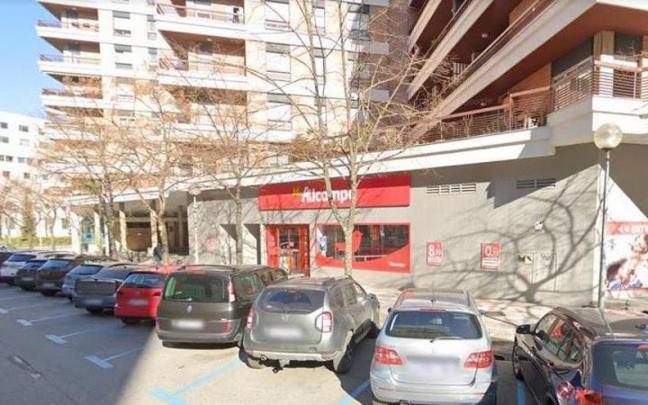 Imagen de un supermercado Alcampo.