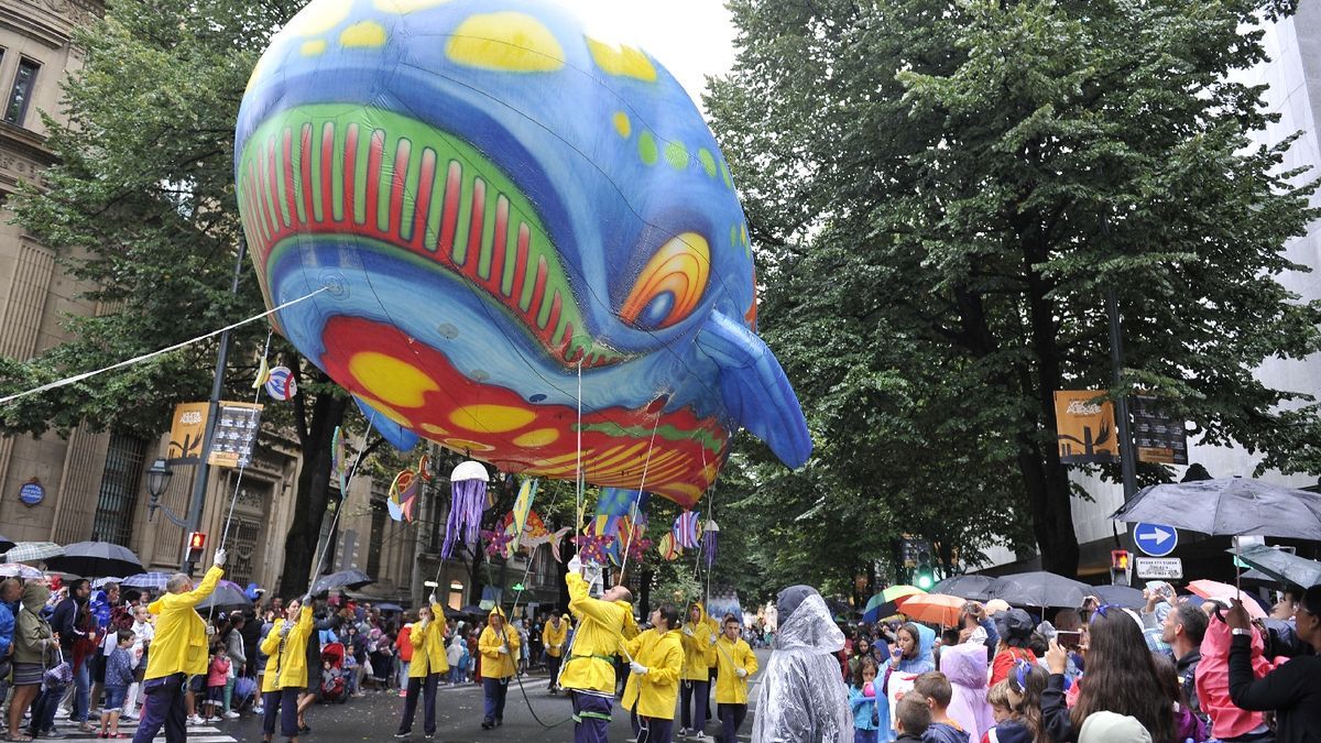 Desfile de la Ballena de Aste Nagusia de 2019