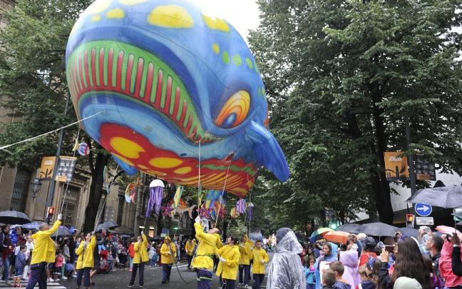 Desfile de la Ballena de Aste Nagusia de 2019