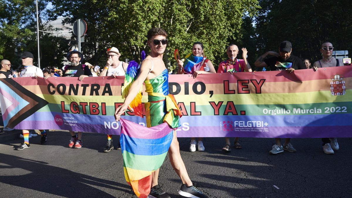 Las imágenes de la marcha del Orgullo en Madrid