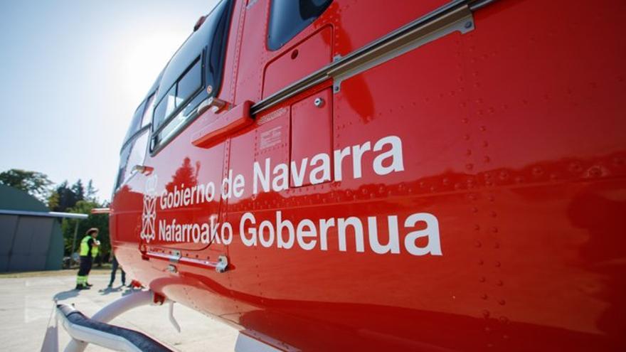 Helicóptero del Gobierno de Navarra