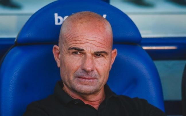 Paco L&oacute;pez, nuevo entrenador del Granada, durante su etapa con el Levante
