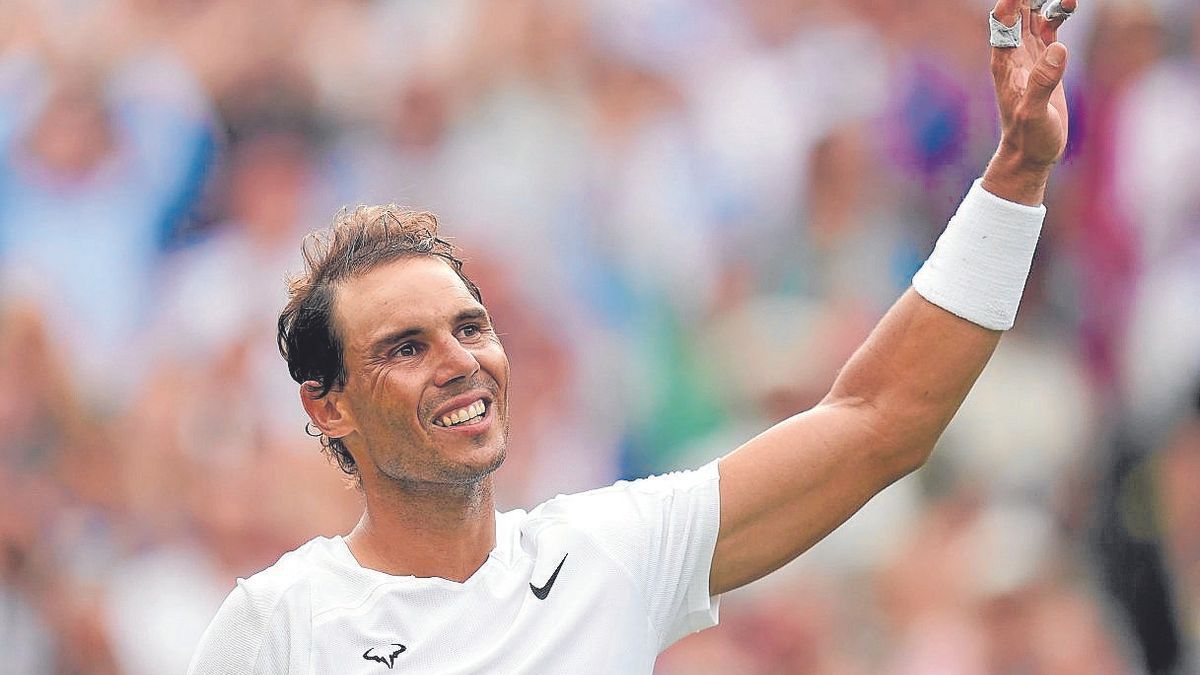 Nadal no juega desde los cuartos de final de Wimbledon.