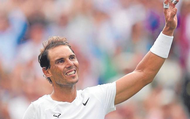 Nadal no juega desde los cuartos de final de Wimbledon. Nadal no juega desde los cuartos de final de Wimbledon.