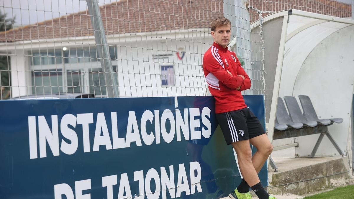 Pablo Ibañez, jugador de Osasuna