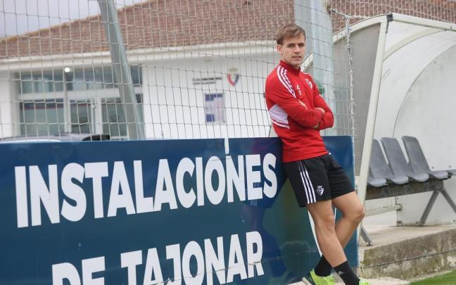 Pablo Ibañez, jugador de Osasuna Pablo Ibañez, jugador de Osasuna