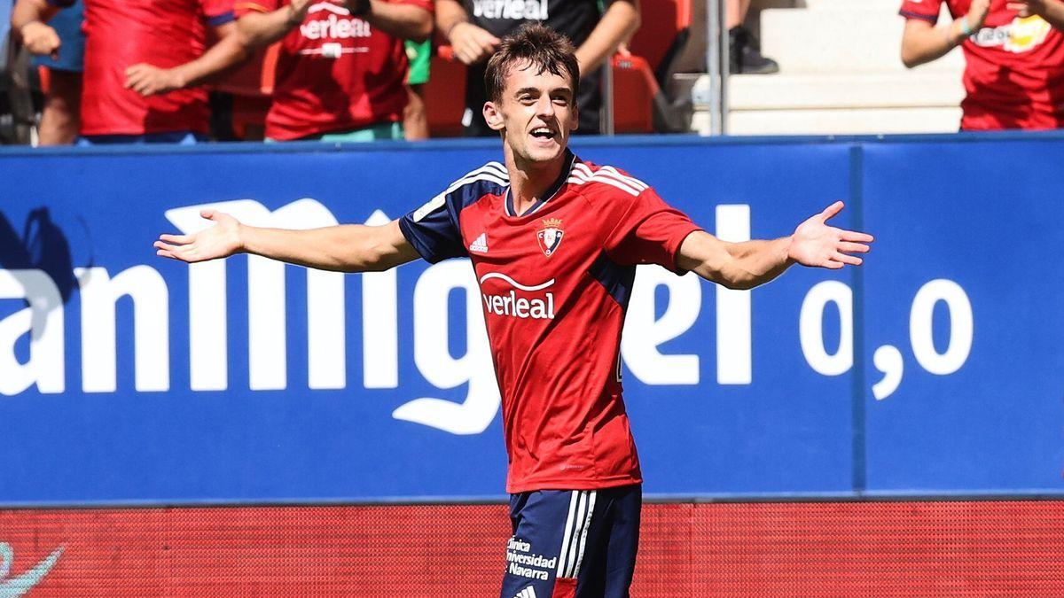 Aimar, en un lance del partido ante el Rayo.