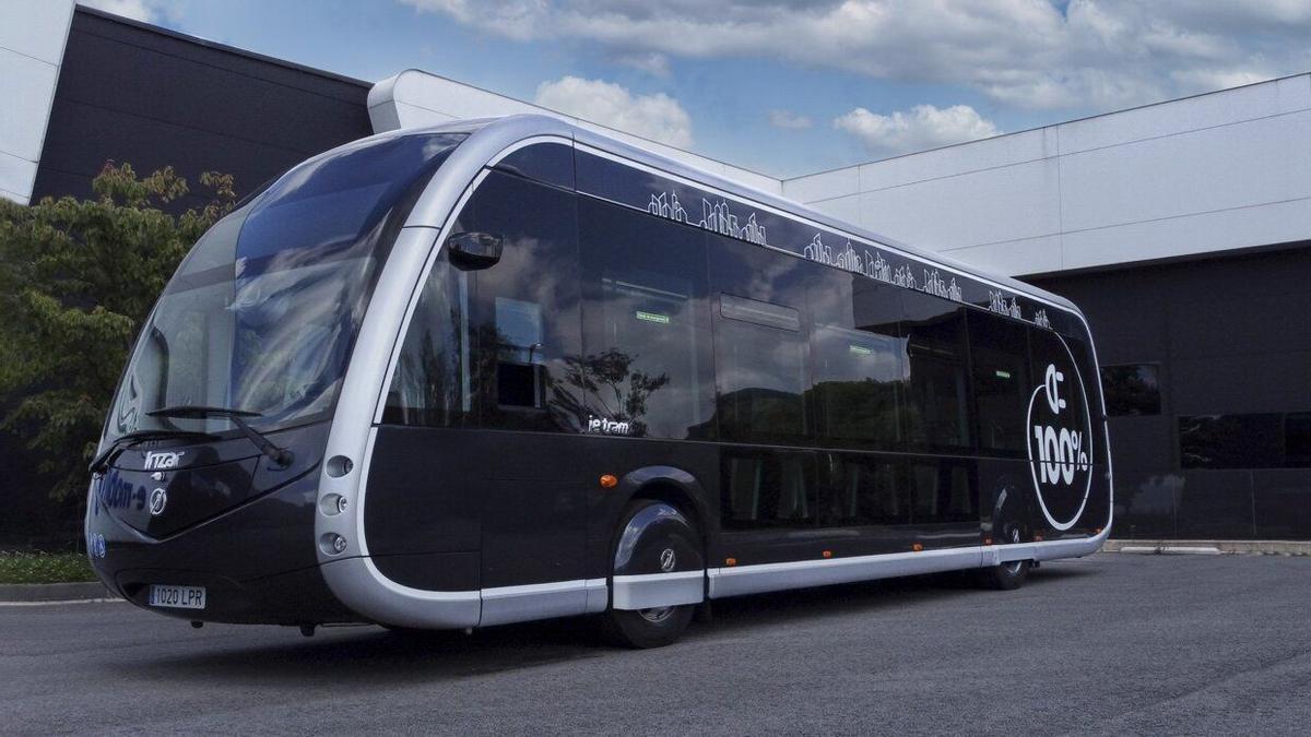 Un autobús eléctrico fabricado por Irizar e-mobility