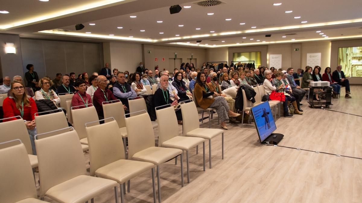 Asistentes al I Congreso navarro de personas con cáncer y familiares.