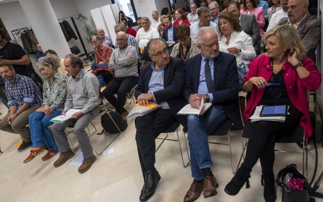Un momento de la asamblea de la MCP este jueves por la mañana.
