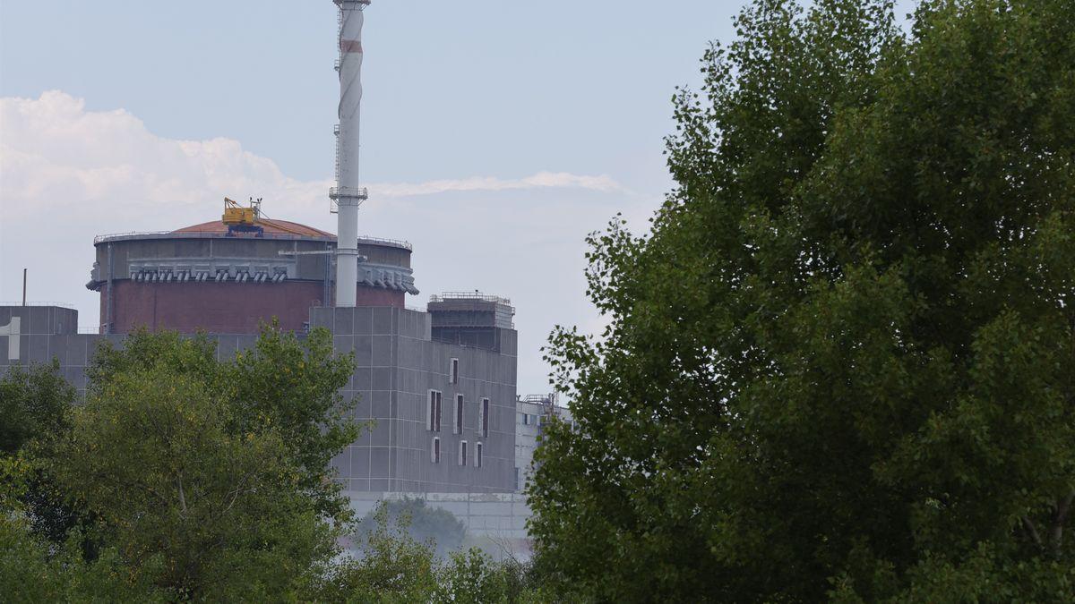 Central nuclear de Zaporiyia (Ucrania).