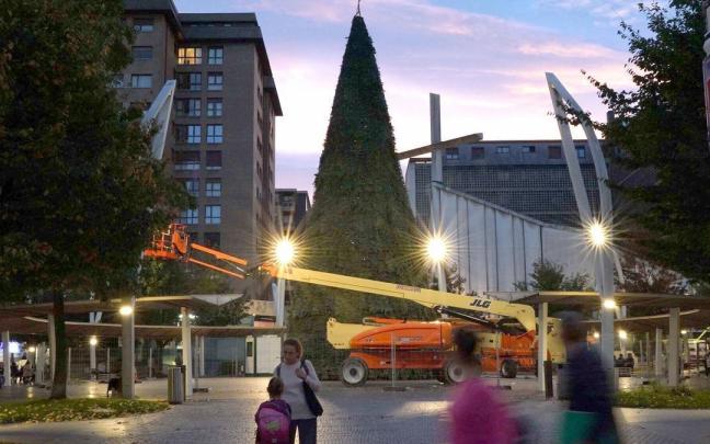 Bilbao empieza a preparar la Navidad