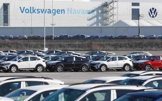 Campa de expediciones de Volkswagen Navarra. Campa de expediciones de Volkswagen Navarra.