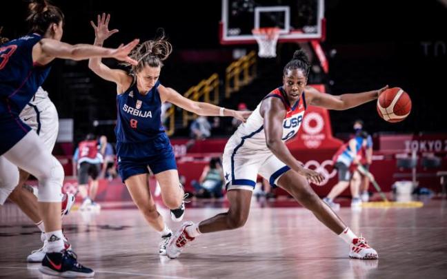 Estados Unidos gana a Serbia y se mete en la final