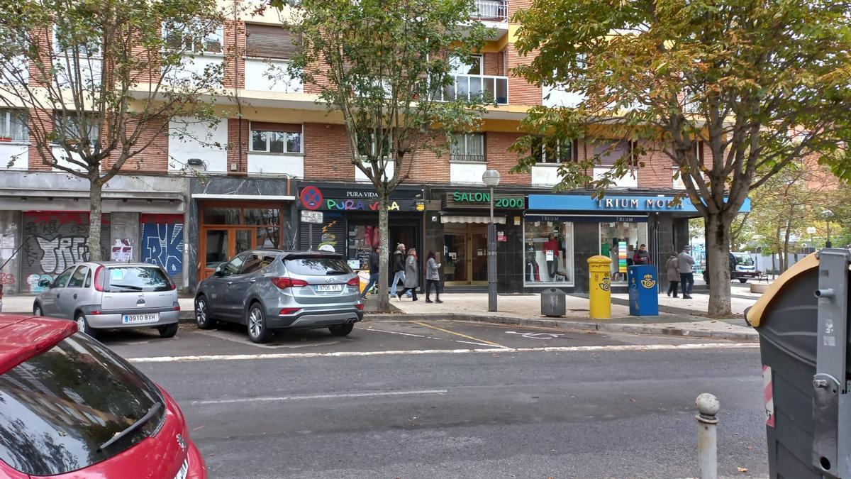 El mítico bar en la calle Extremadura de Vitoria.