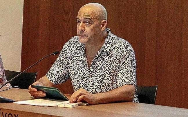 El director del Navarra International Film Festival, Joaquín Calderón.