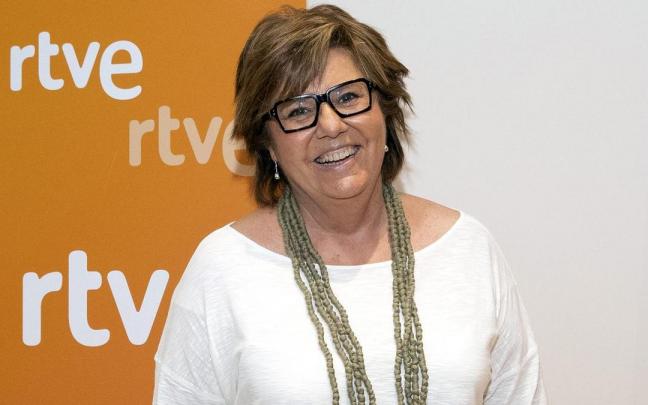 La periodista María Escario. La periodista María Escario.