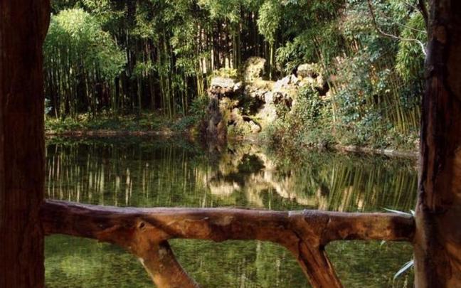 Un rincón del Señorío de Bertiz. Un rincón del Señorío de Bertiz.
