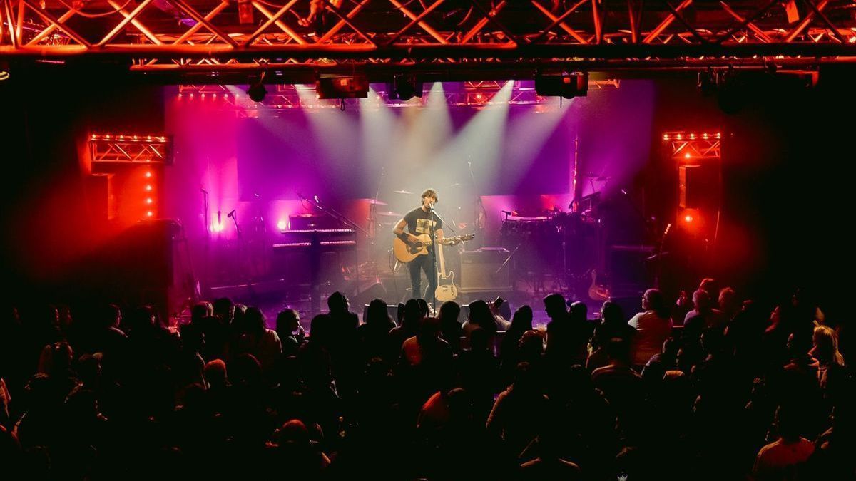 Vista general de uno de los directos que Javi Robles ha realizado en Argentina.