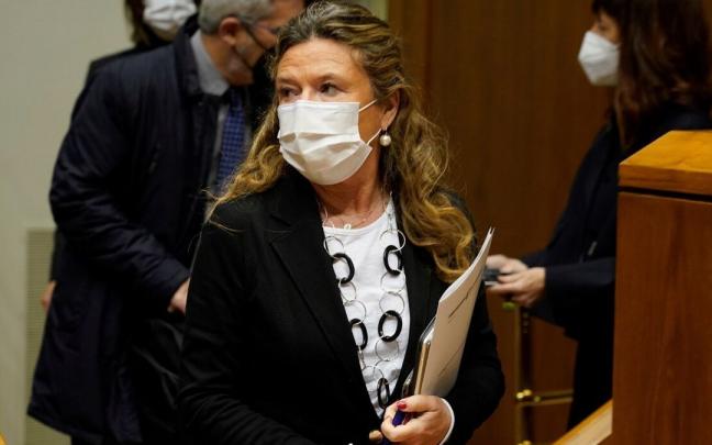 La consejera de Salud, Gotzone Sagardui.