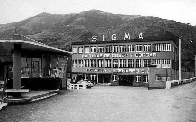 Instalaciones de la empresa Sigma en una imagen de mediados del siglo XX.