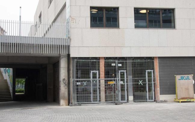 Obras del centro de atención diurna municipal de la Plaza del Renacimiento Obras del centro de atención diurna municipal de la Plaza del Renacimiento