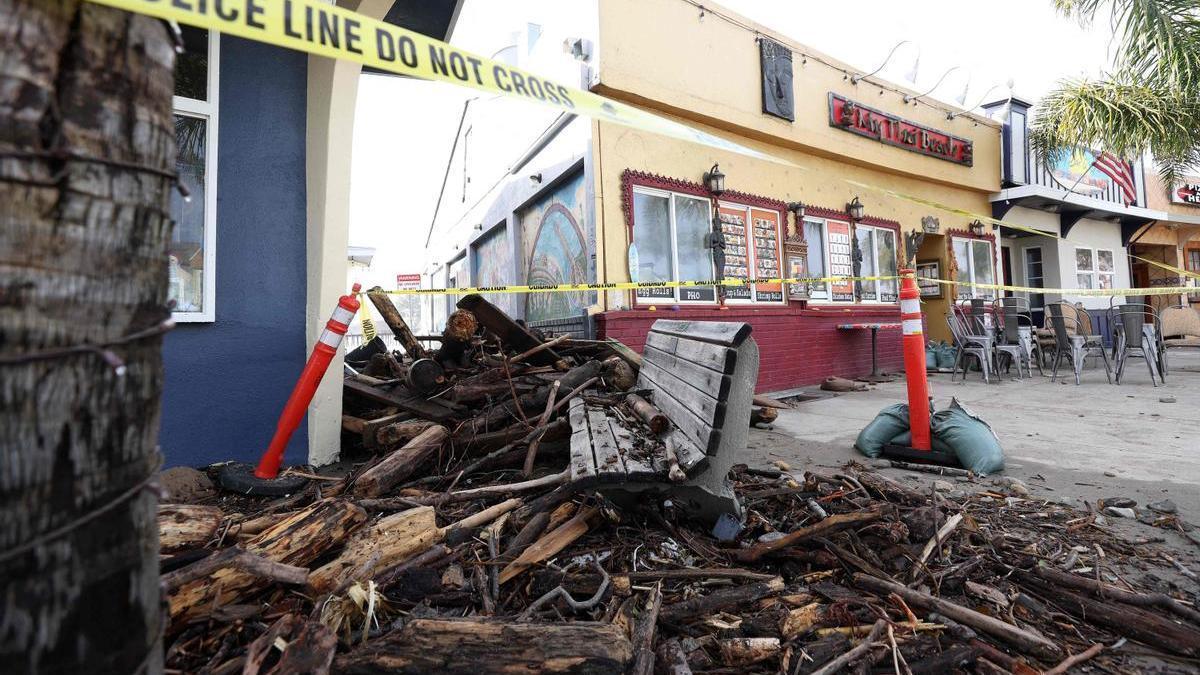 Las tormentas han causado numerosos destrozos en California.